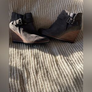 Caslon wedge boots
